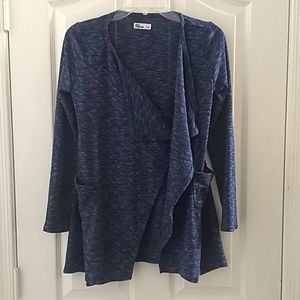 Ladies' Epic Threads Open Front Cardigan (large)